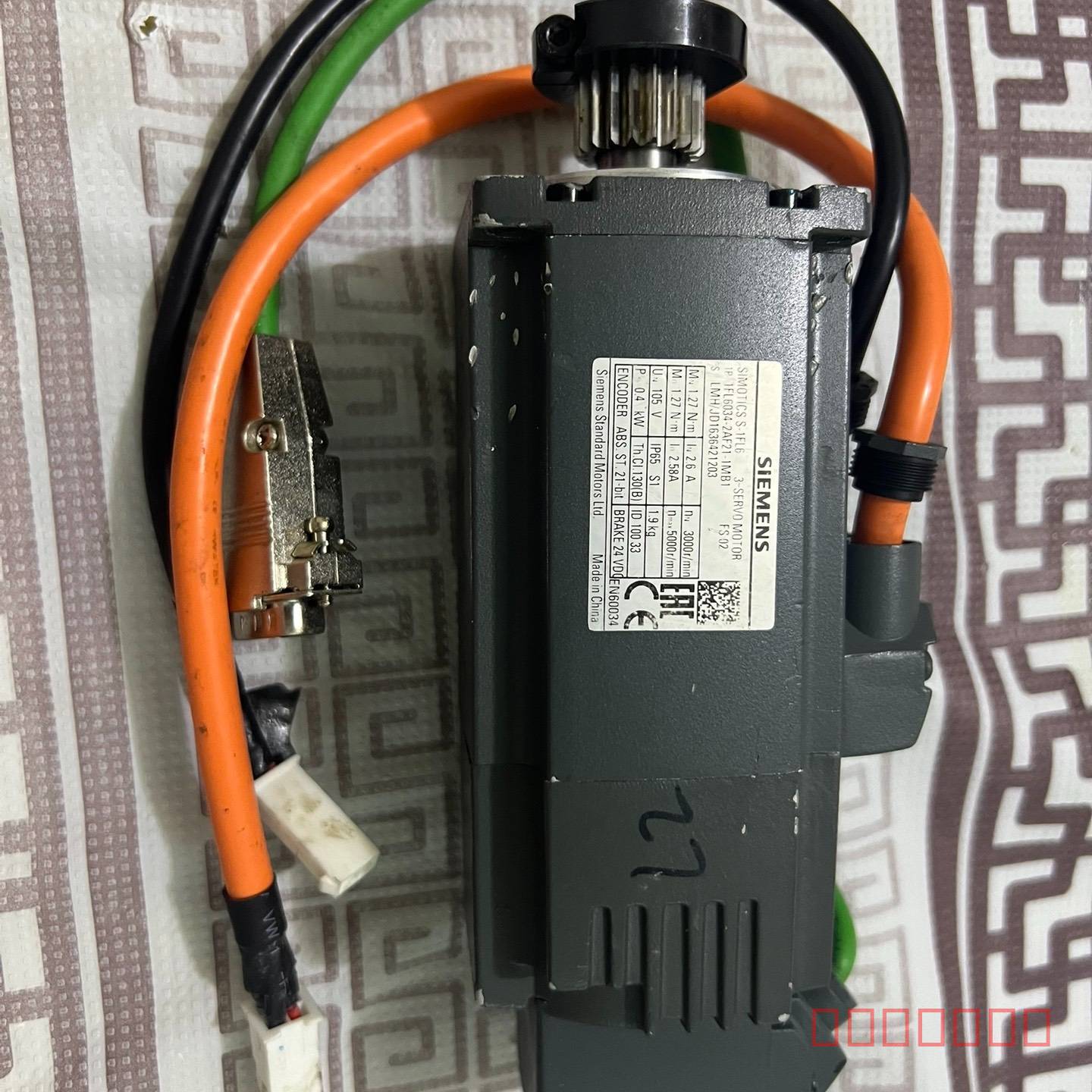 议价1FL6034-2AF21-1MB1西门子V90伺服电机,绝维修