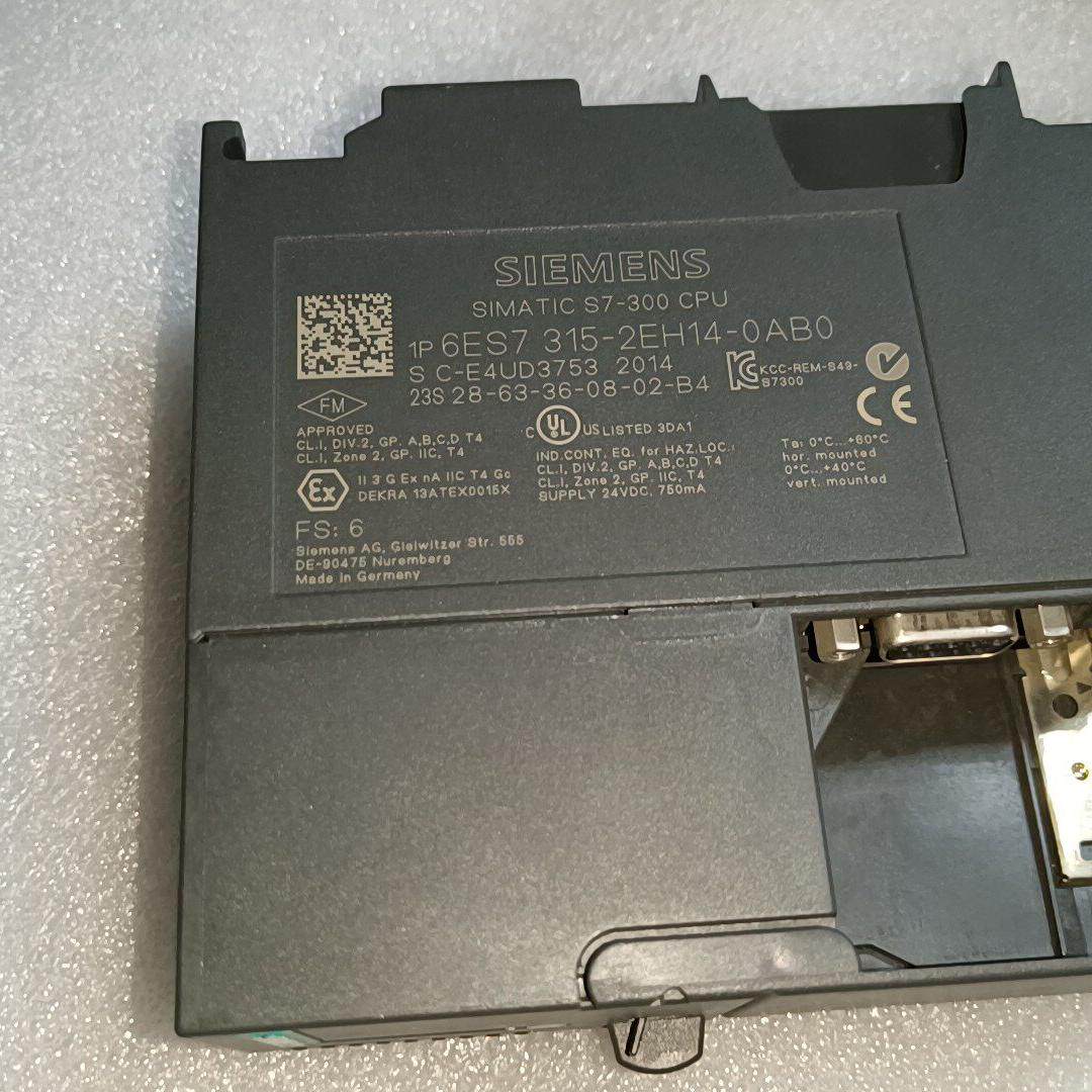 议价6ES7 315-2EH14-0AB0 PLC CPU模块 工业自动化控制模块维修