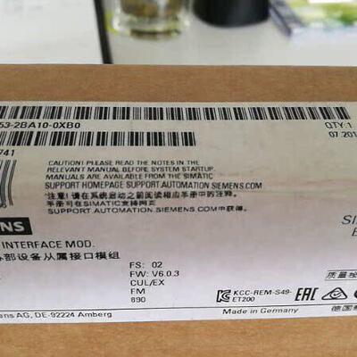 议价6ES7 153-2BA10-0XB0 分散型外部设备从属接口模组维修