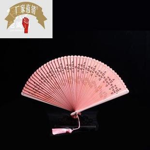 迷你便携折叠迷你 全竹小碎花竹扇古风扇子折扇古典风女式
