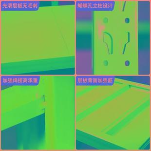 力鼎货架仓储货架重型仓库置物架家用储物架多层铁架子阳台置物架