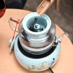 陶瓷煮茶器电陶炉智能触屏自动煮茶玻璃蒸茶壶茶家用茶具烧水壶