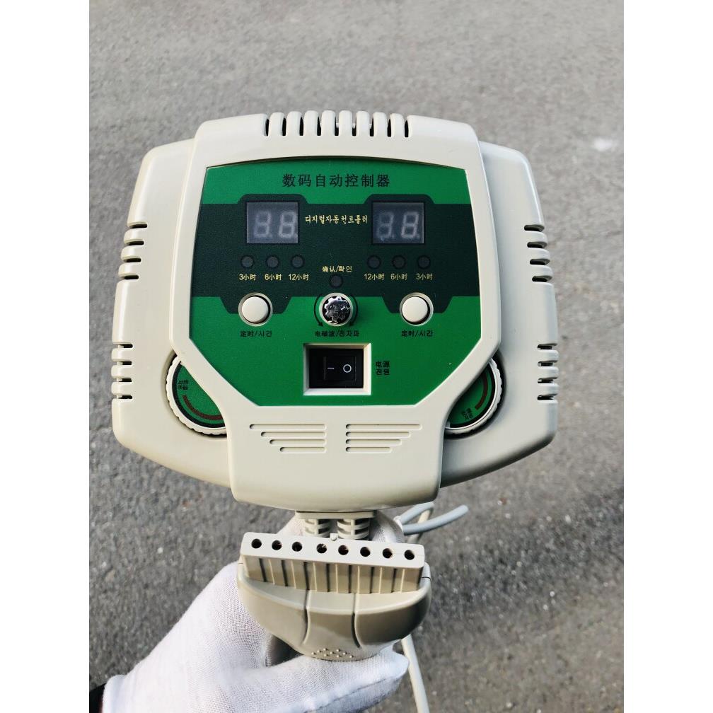 玉石 加热床垫温控器温控开关双温双控数显定时。绿硅双