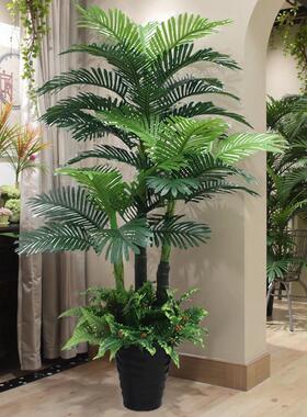 模拟绿色植物盆栽室内装饰大型彷生向日葵植物向日葵树客厅装饰办