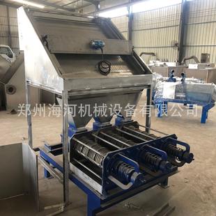 不锈钢干湿分离机 供应粪水固液分离机 养殖场斜坡猪粪脱水机厂家