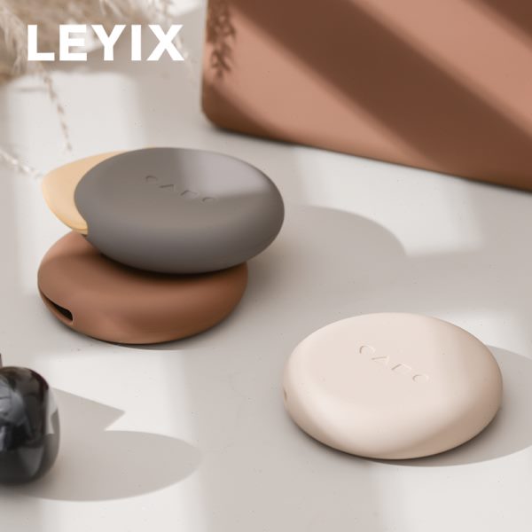 LEYIX粉扑收纳包硅胶便携美妆收纳盒
