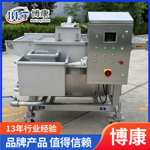 LJJ600淋浆机鸡排上浆裹糠机流