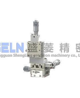 供应XYZ轴LBDV25-L-C2尺寸25*25直线滚珠型手动微调架位移平台