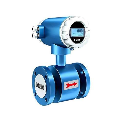 智能电磁流量计污水液体泥浆流量计管道插入分体式电子流量传感器