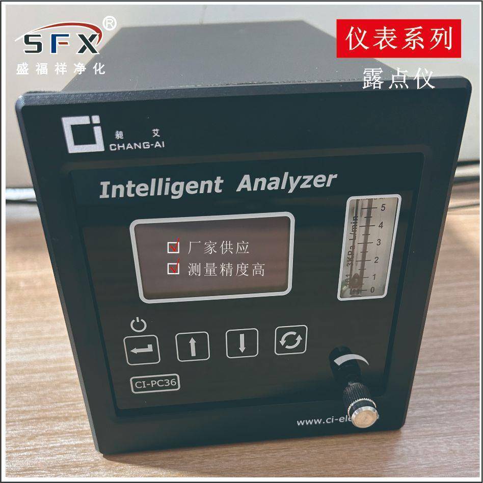 上海昶艾氢气分析仪/微量氧分析仪/露点仪在线显示24小时监控