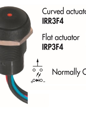 金属按钮开关型号IRP3F452防水按钮开关Apem开关16mm