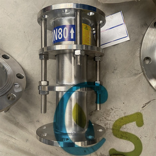 304不锈钢伸缩节 B2F限位 双法兰松套传力接头 防拉托伸缩器