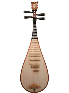 敦煌牌琵琶 20560/20560M 特选花梨木乌木相轸清水如意头花/牡丹