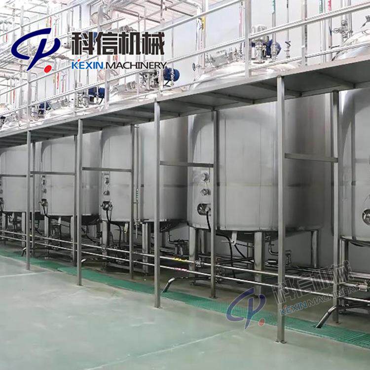 2024整套全自动柑橘醋饮料生产设备 小型桔子醋饮料加工机械厂家