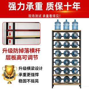 书架置物架落地简易儿童储物收纳货架子家用客厅多层收纳钢木书柜