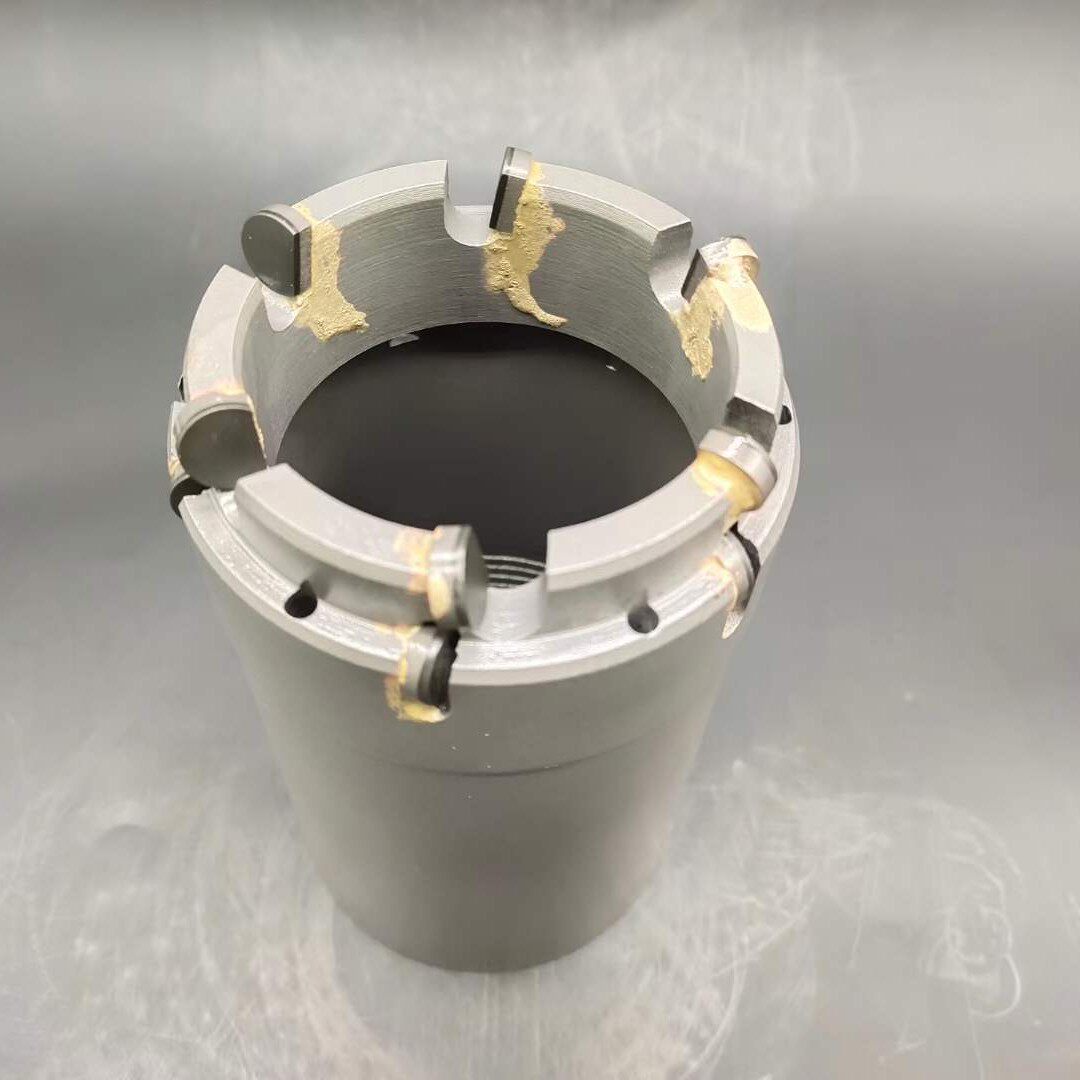 钻头取煤器煤矿勘探双管单动取芯器软煤破碎煤层取样钻头