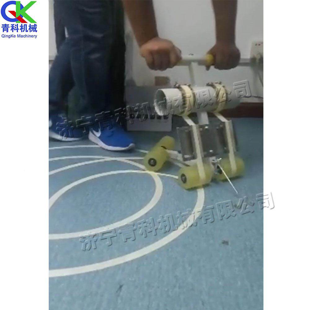 小坪型便携式地贴带机坪手推式环氧MAGA-102地贴边带机塑胶球场贴