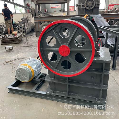 建筑垃圾石粉碎机机300*500小型鹅卵破石机石头粗碎鄂式碎混破凝