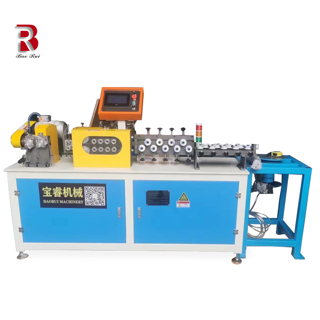 【矫直切割机】厂家供应钢管校直开料机铜铝管全自动伺服开料校直