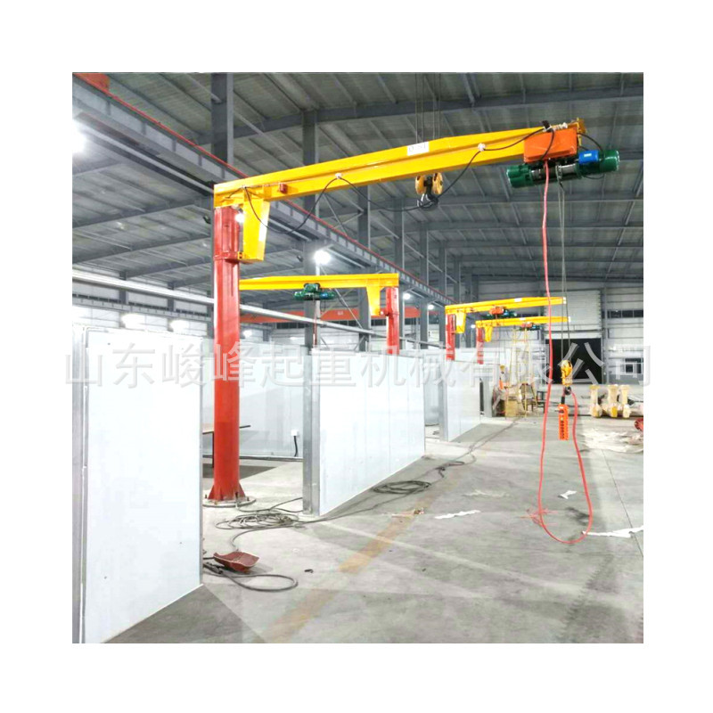 悬臂吊小吊机移动式悬臂吊价格单臂吊厂家1吨2T3t独臂吊无线遥控