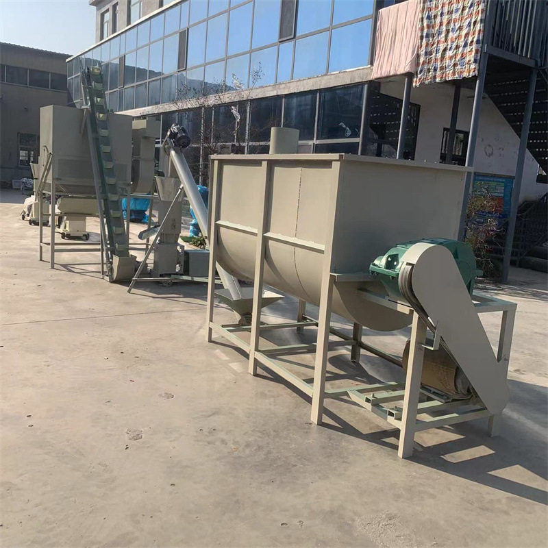 鸡鸭鱼饲料颗粒机 养虾饲料颗粒机成套设备 轮转款平模饲料制粒机,五金/工具,拌料机,淘宝优惠券,粉丝福利购,淘宝优惠卷