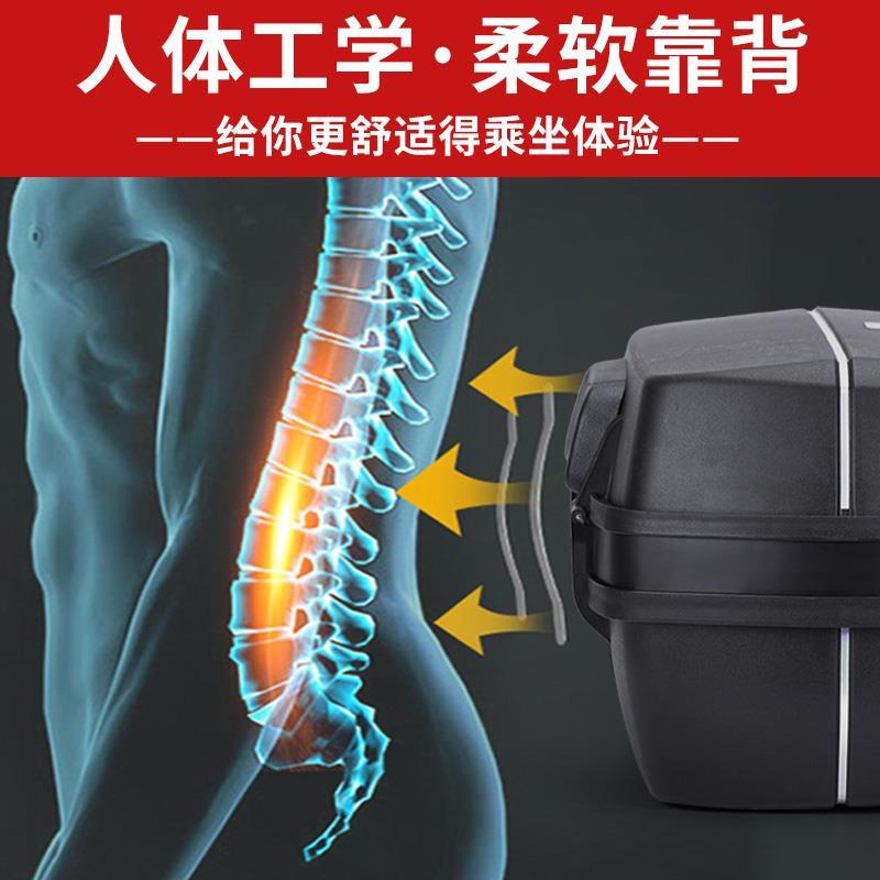 摩托车外卖后备箱大容量加厚特大号码踏板车通用电瓶电动车后尾箱