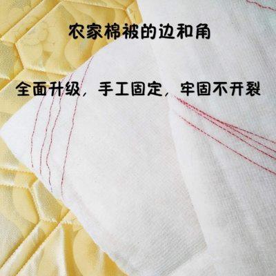 6斤8斤10斤湖北棉花被手工棉被被子被芯褥子垫絮棉絮棉胎加厚冬被