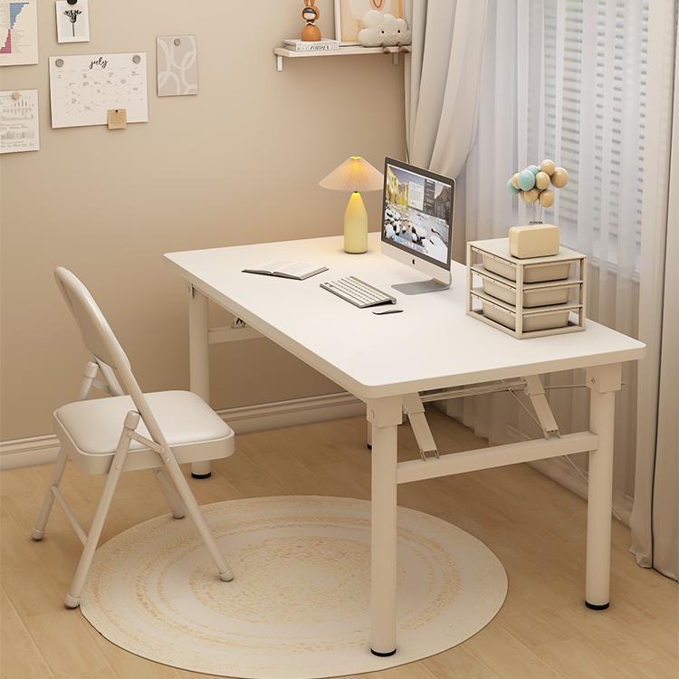可折叠桌子简易电脑桌家用学生学习书桌卧室书桌长方形书桌餐桌