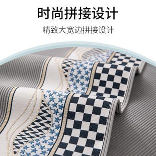 通用简约现代坐垫防滑垫子沙发套罩座垫全包盖布靠背巾 沙发垫四季