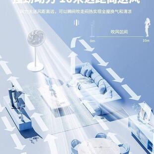 大风力卧室制冷一级能效电扇空调 电风扇落地扇家用超静音2024新款
