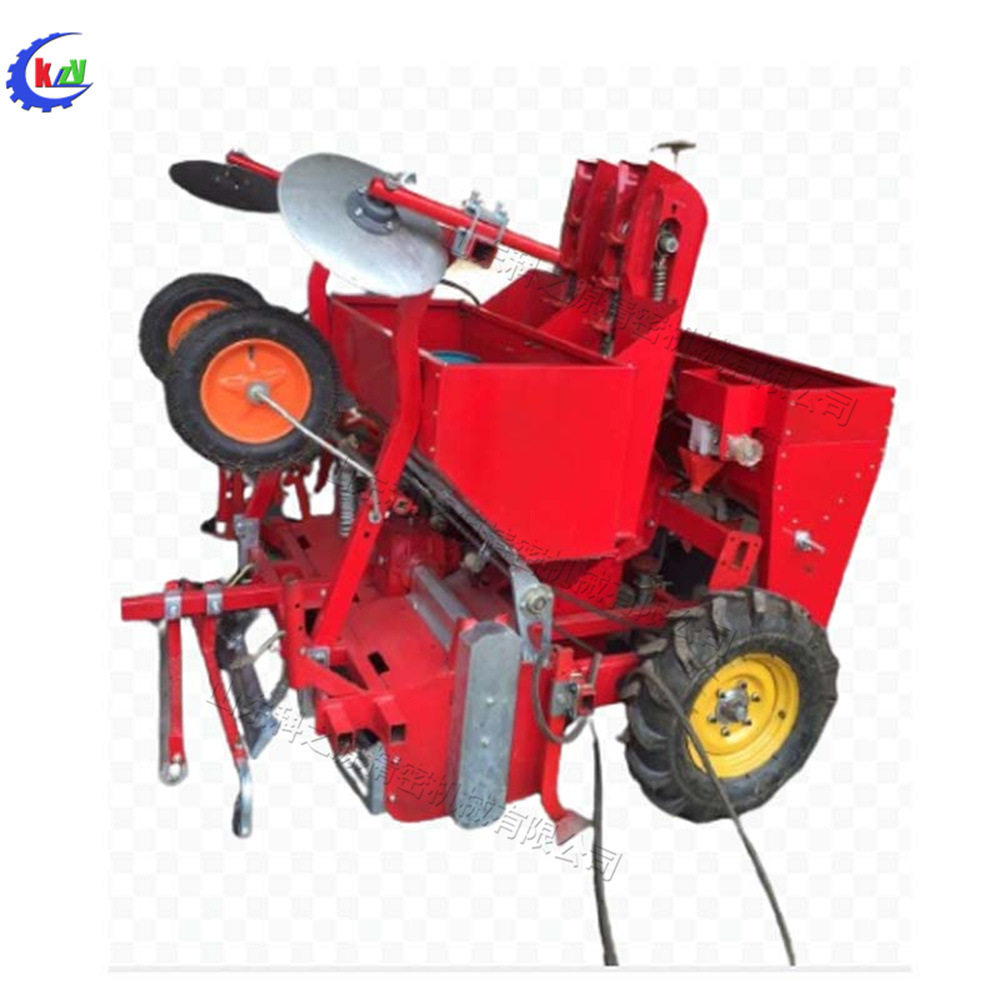 后置式土豆覆膜种植机Potato planting machine 马铃薯播种机