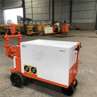 液压双缸注浆泵WDSJ隧道水泥水玻璃输送灌浆泵双液高压灰浆砂浆泵