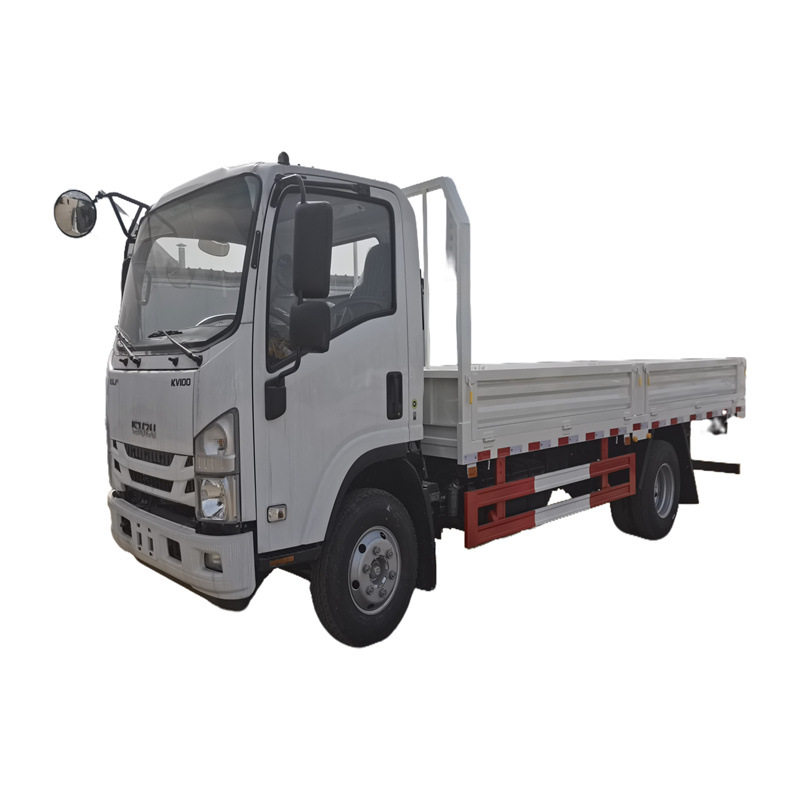 国六五十铃栏板货车4.2米高栏车ISUZU工程车自卸车工厂直销