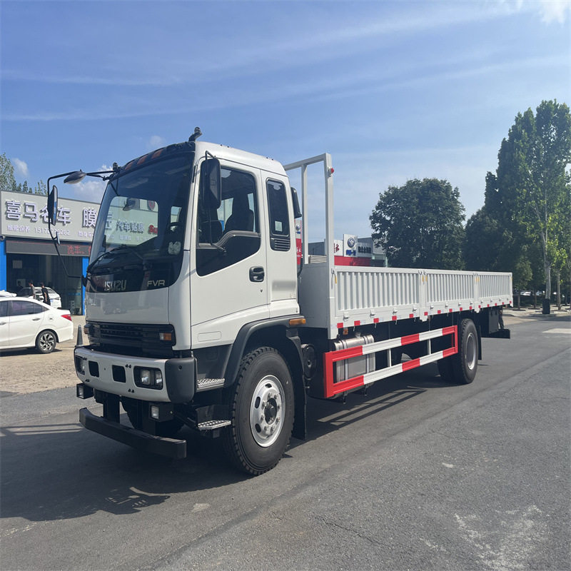 五十铃15吨载货车ISUZU8.5米栏板货车FVR卡车全新车源头工厂