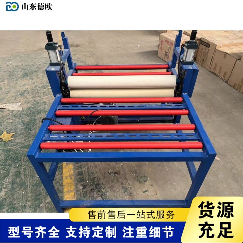 茶几玻璃钢化玻璃覆膜机玻璃橱柜门贴膜机平板板材加热覆膜机