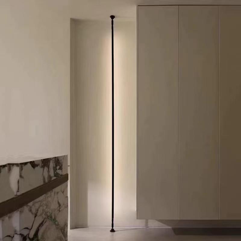 长条极简天际线灯卧室走廊装饰led玄关超窄设计师款灯带墙壁吊灯