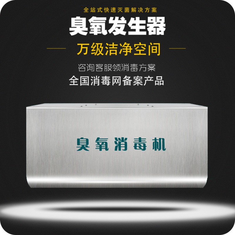 臭氧发生器食品厂小型洁净车间仓库空气净化臭氧消毒灭菌机壁挂式