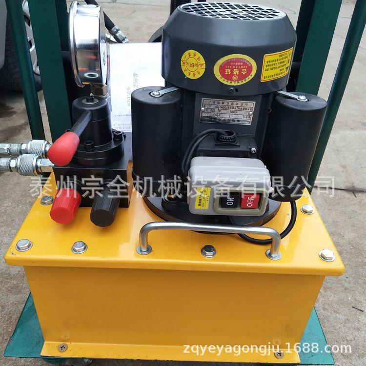 220V电动千斤顶 100吨200吨 500吨液压千斤顶 双作用油压千斤顶