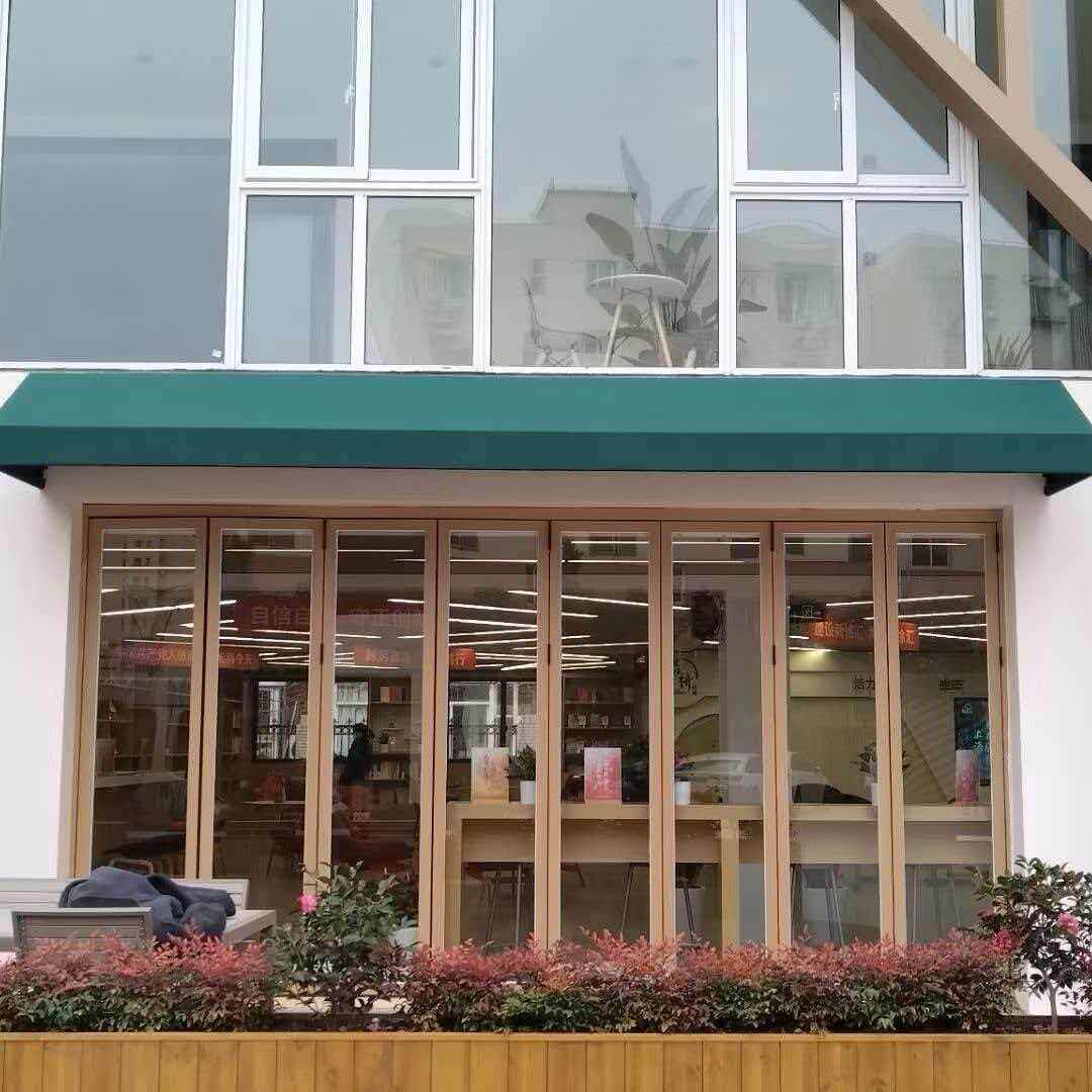 上门安装户外固定雨棚店铺门头装饰遮阳棚雨蓬窗户防晒防雨遮阳蓬