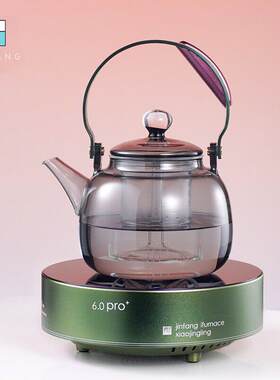 新品晋芳电陶炉煮茶炉家用智能烧水炉1500瓦静音电热炉银壶煮茶器