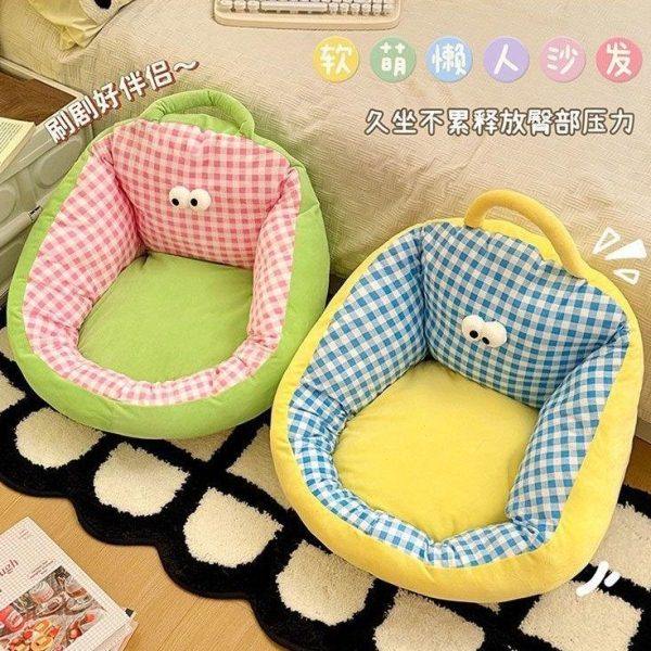 懒人沙发榻榻米儿童蒲团坐垫带靠背多巴胺卧室床边小沙发飘窗垫子,居家布艺,蒲团,淘宝优惠券,粉丝福利购,淘宝优惠卷