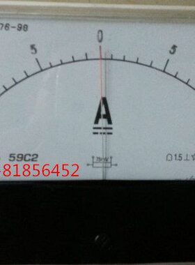 正负直流电流表59C2+ -10A 正负10A  15A 20A 30A 50 75MV 59C2-A