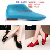 楦头模具KF32 楦子舒适蛋卷单鞋 远杰定制大牌女装 平底圆头浅口单鞋