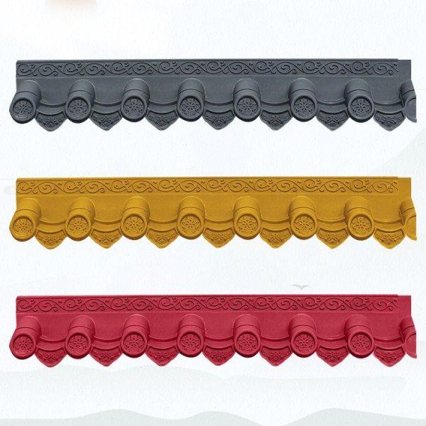 109x20仿古屋檐一体瓦新中式迎门墙树脂瓦徽派农村庭院围墙面装饰,基础建材,石棉瓦,淘宝优惠券,粉丝福利购,淘宝优惠卷