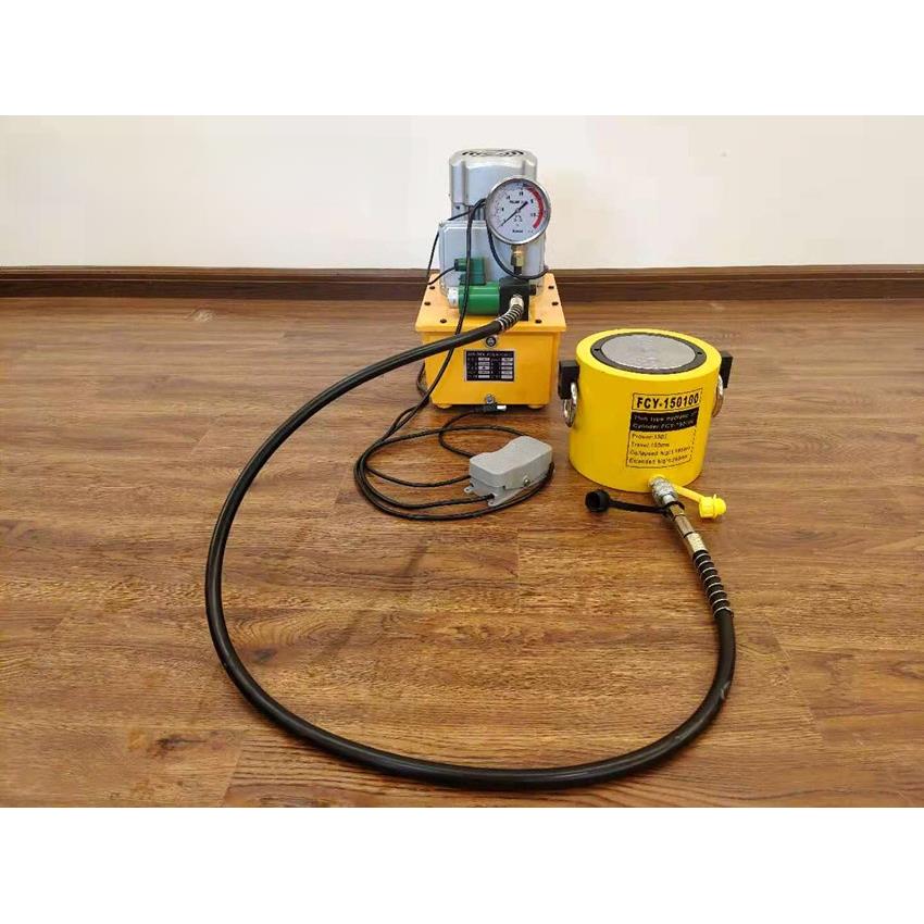 分离式液压0kg顶10T20T30T50T100吨分离式超薄短千斤顶可水平安装