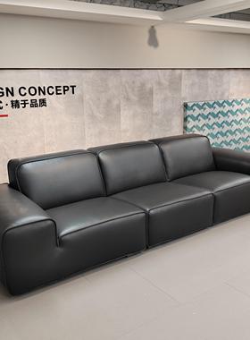 大黑牛沙发夏图直排高端定制华达仰望全真皮亚岛传承3.0黑色悍马