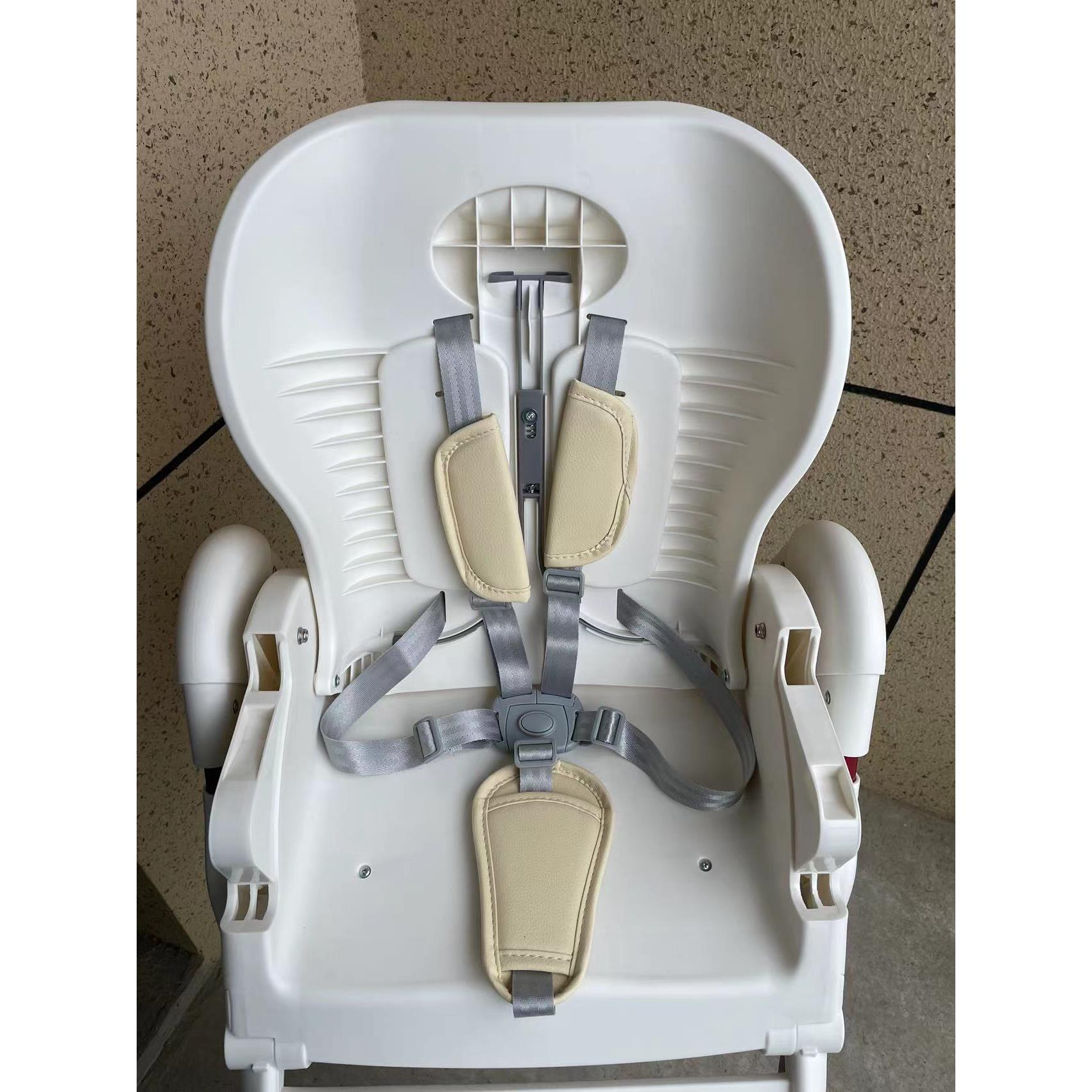 适合哈卡达hagaday婴儿餐椅五点安全带绑带pekboo宝宝椅绑带配件