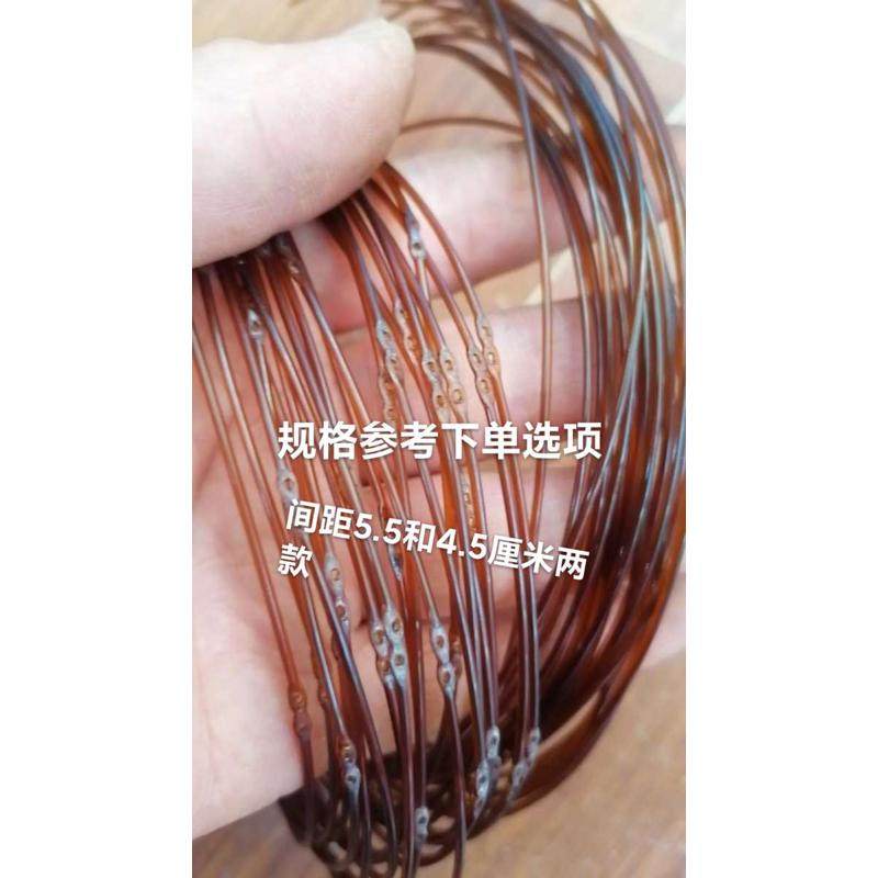 棕咖啡色鱼线枯草色鱼线打孔鱼线钓鱼线加粗特粗线