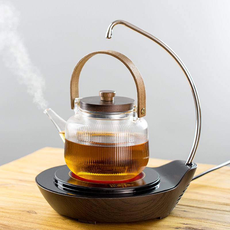 自动上水电陶炉煮茶器迷你小型台式泡茶炉家用静音抽水电陶炉智能