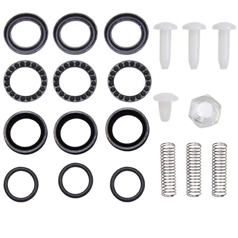 280/380洗车机清洗机修理包铜铝泵头水封配件密T封圈皮碗弹簧零件